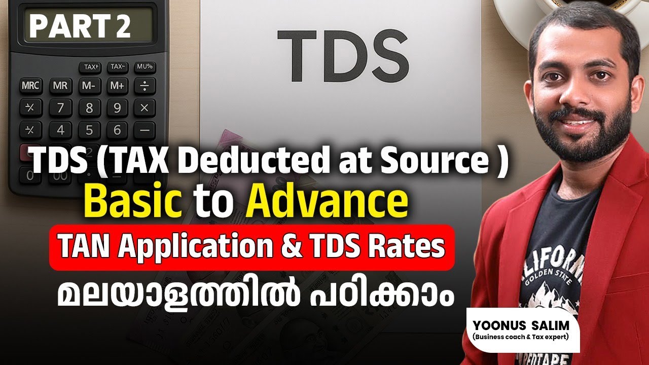 TDS Malayalam I 194I Rent I 194 J Professional