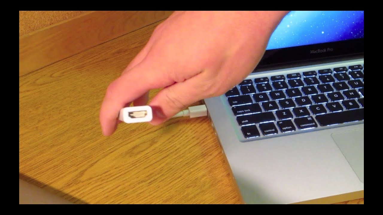 Computer to TV Via HDMI: Mac Tutorial