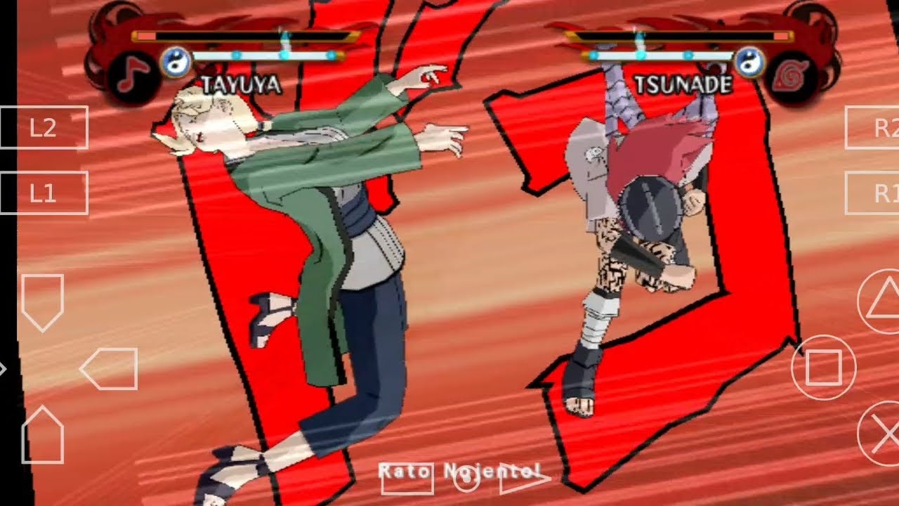 Tayuya vs Tsunade (insano) Bora de fight!😉 @NarutoGamerBRoficial 