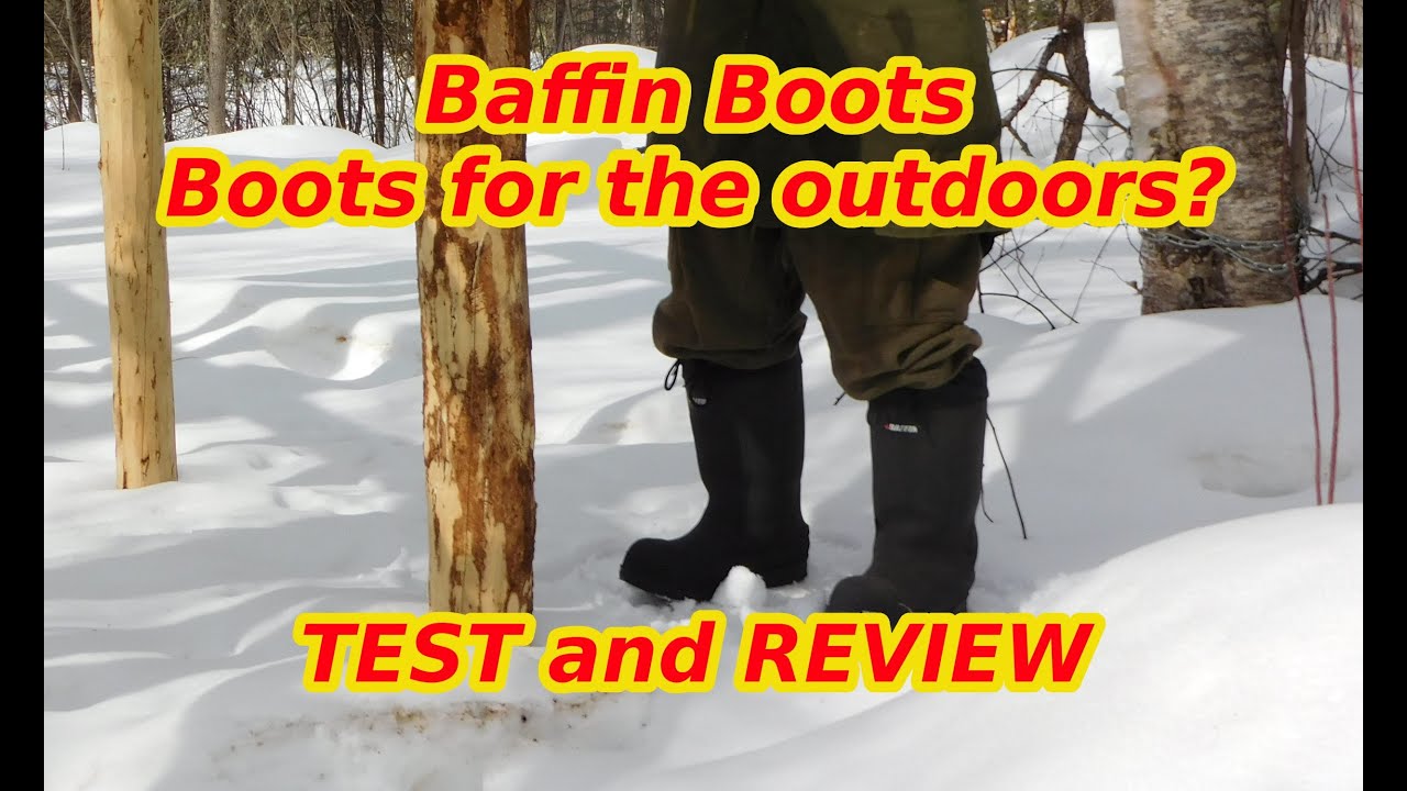 Baffin Bay Winter Boots Test and Review. Baffin Bay Titan Boots Review.