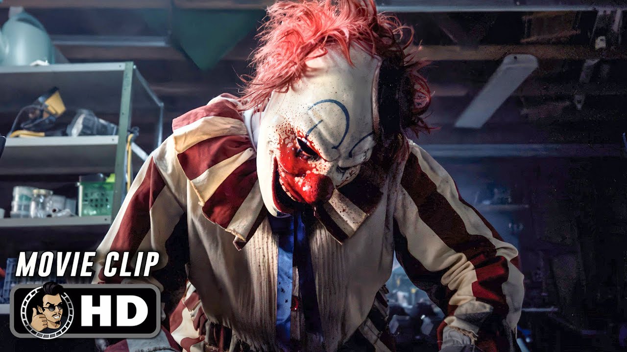 CLOWN IN A CORNFIELD | Bench Pressing Kill (2025) Movie CLIP HD