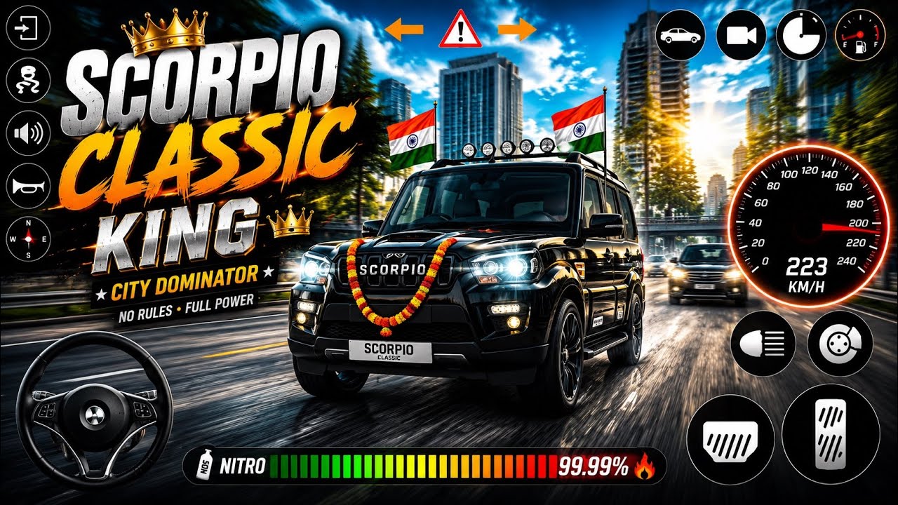Modified Mahindra Thar Games:Indian Red Thar (Gadi Wala Games) Car Game Android Game - #2025