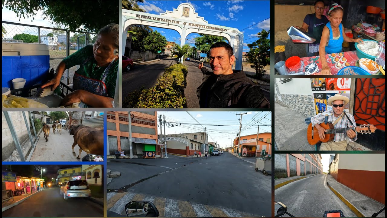 Recorriendo Distrito de Santo Domingo, San Vicente, El Salvador