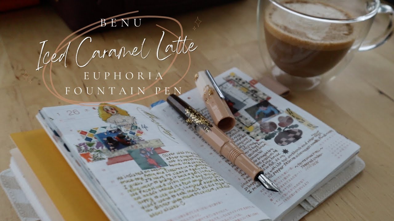 BENU Euphoria Iced Caramel Latte Fountain Pen - Unboxing & Review