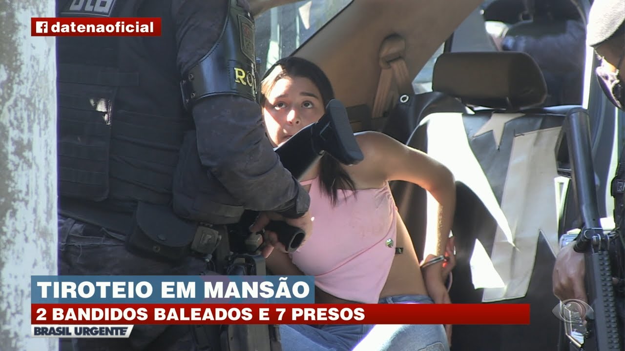 Bandidos trocam tiros com a Rota em roubo a mansão