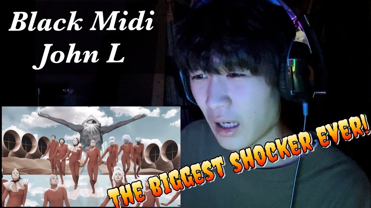 『Black Midi - John L』とんでもないバンドを見つけてしまった！リアクション動画　reaction