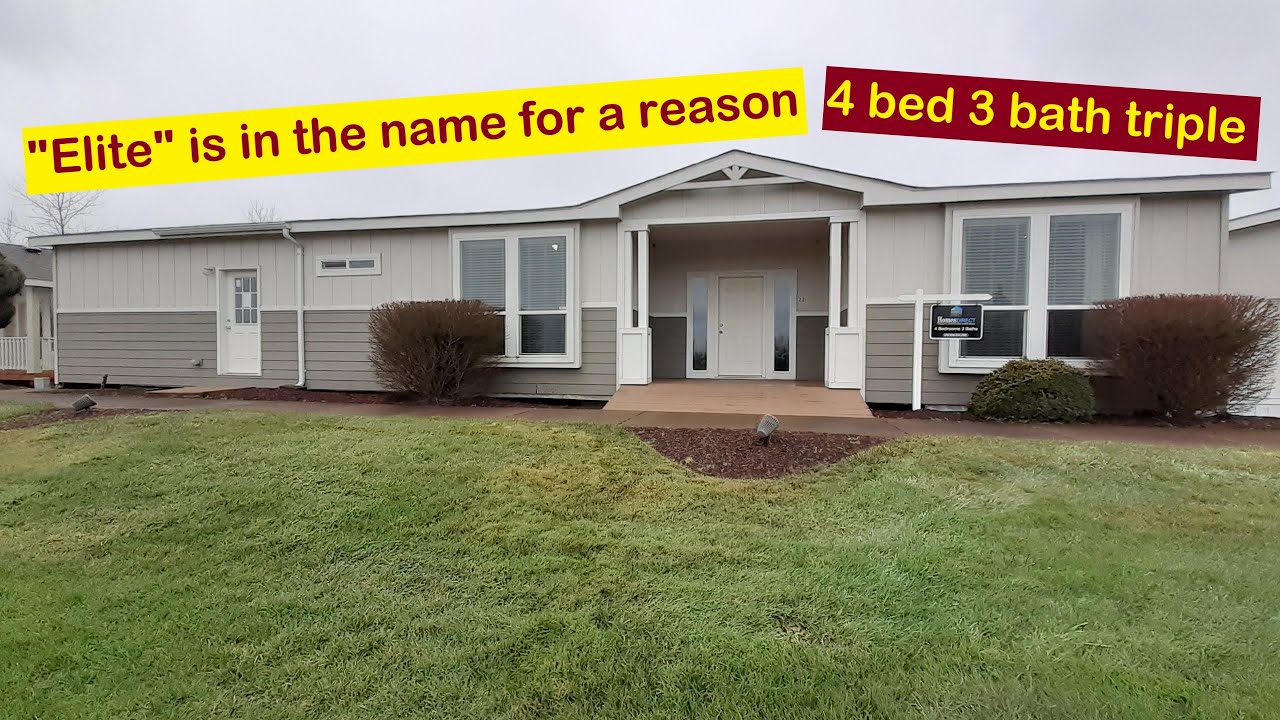 Elite is an understatement on this huge triple wide home. Did I mention it has a Theater Room?