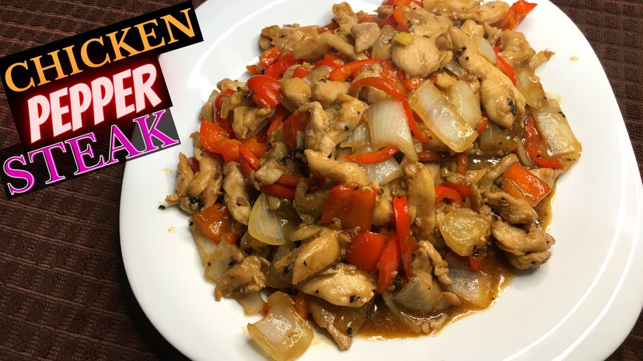 Easy way to make the Tastiest Chicken Pepper Steak recipe | cooking stir fry