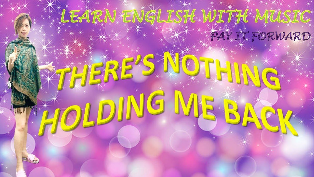【Learn English with Music-樂學英文】Shawn Mendes - There's Nothing Holding Me Back (Cover by Iris)