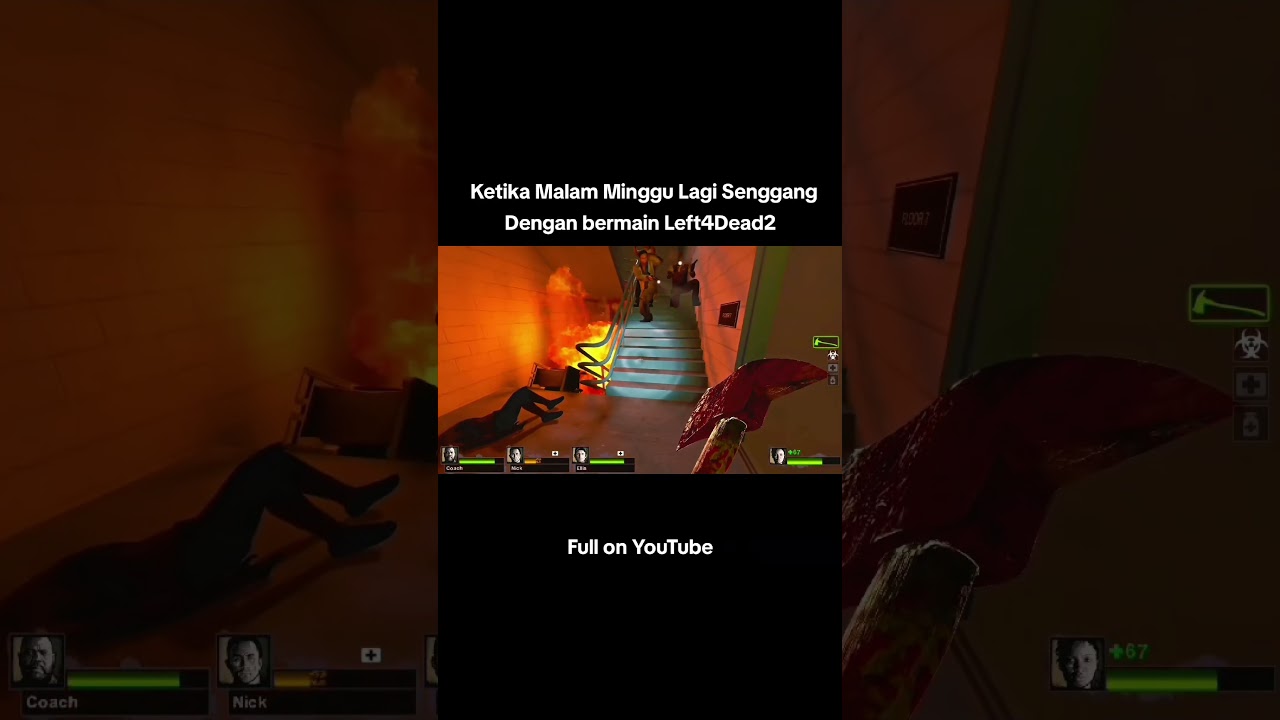Salah Dikit… Langsung Tamat 😨 | L4D2 