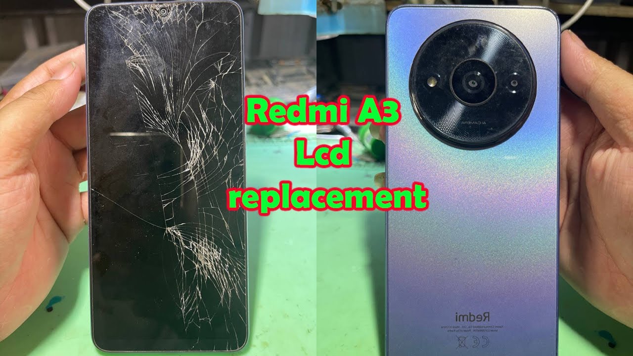 Redmi A3 Lcd replacement - mi a3 display change