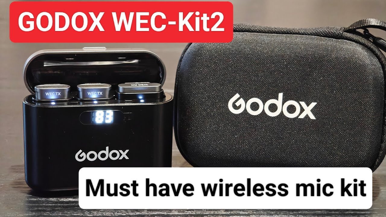 Godox WEC Kit2 Wireless Microphone Kit Review