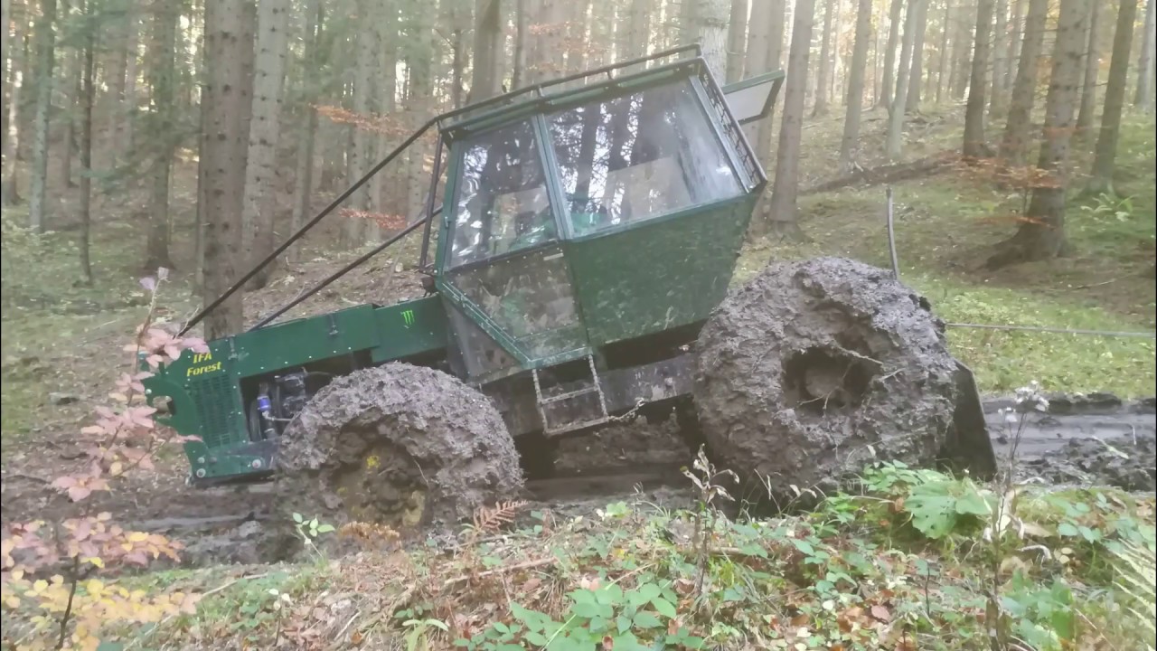 Ifaforest homemade 4x4 tractor