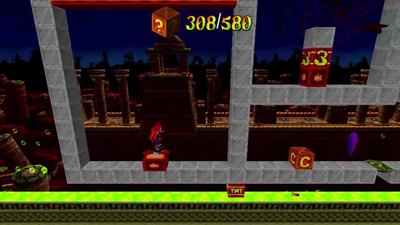 Crash Bandicoot - Back In Time Custom Level Playthrough: 