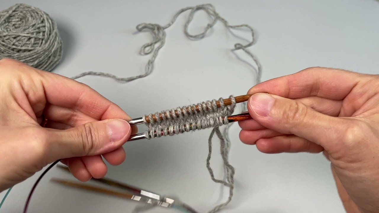 Tubular Cast On using Judy´s Magic Cast On