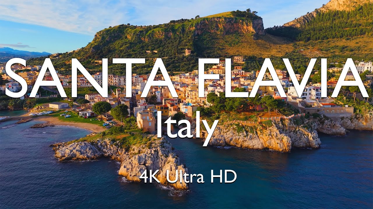 Santa Flavia, Italy by Drone 🇮🇹 [4K]