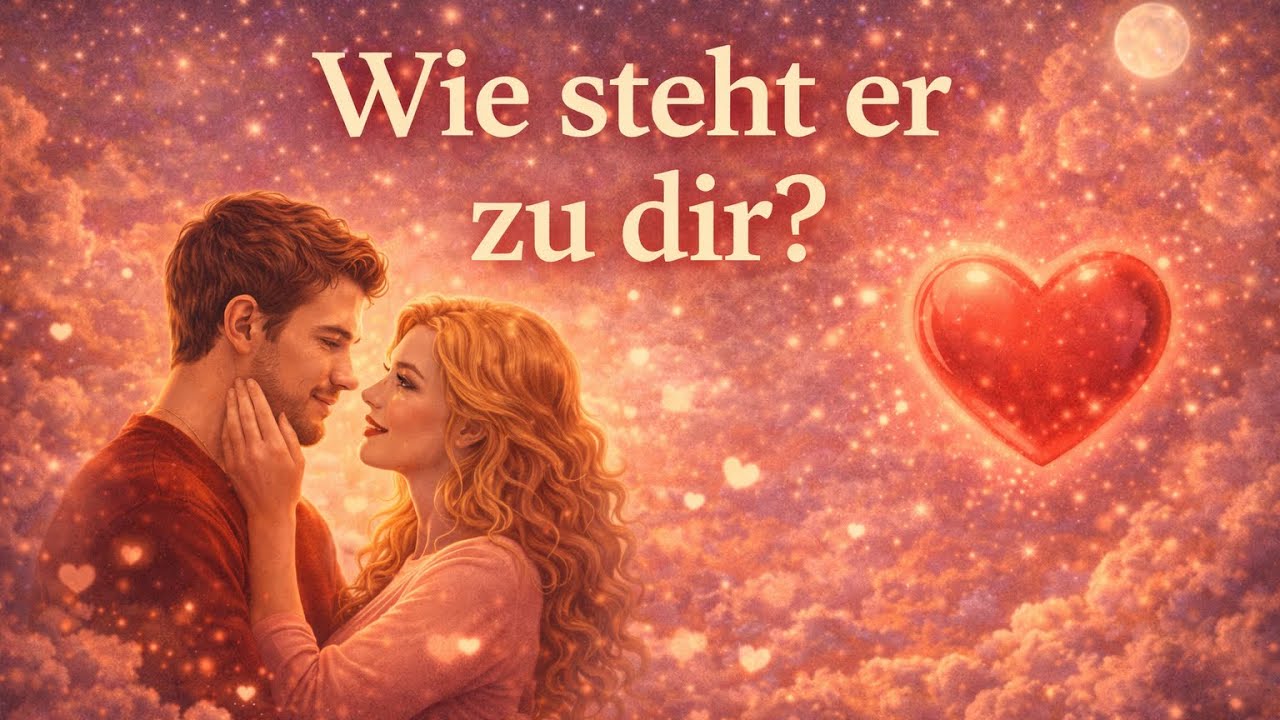 Wie steht er gerade zu dir? ❤️Was denkt er? #Tarot #Liebe #Soulmate
