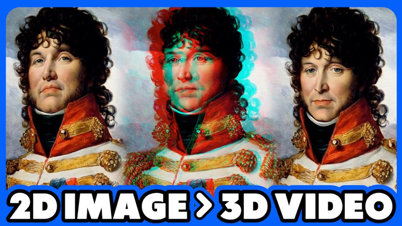 🖼️ How to Turn 2D Images into 3D Videos  👉 Depth Map Tutorial