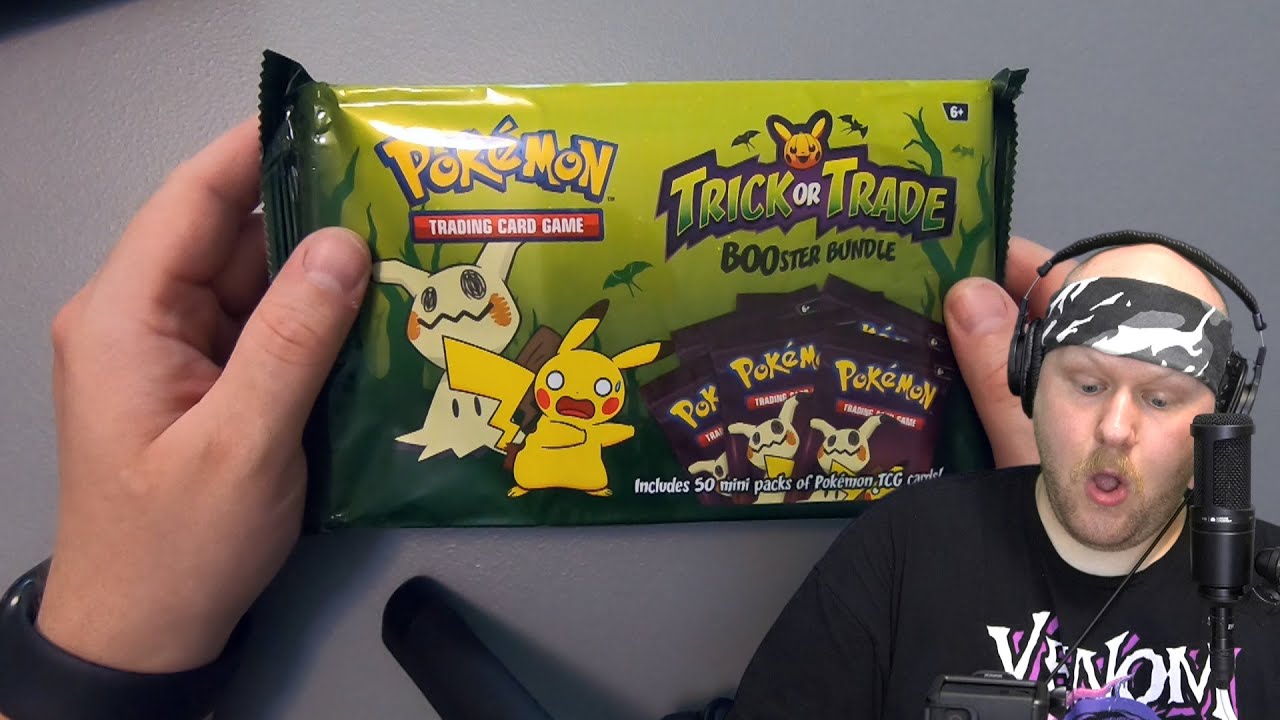 [ASMR] Dalton Opens 2023 Trick Or Trade Halloween Pokemon Card Packs