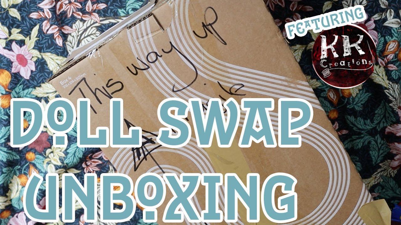 Doll Swap | Unboxing a OOAK Monster High Custom Doll from KreepyKittyCreations (and geeking out)