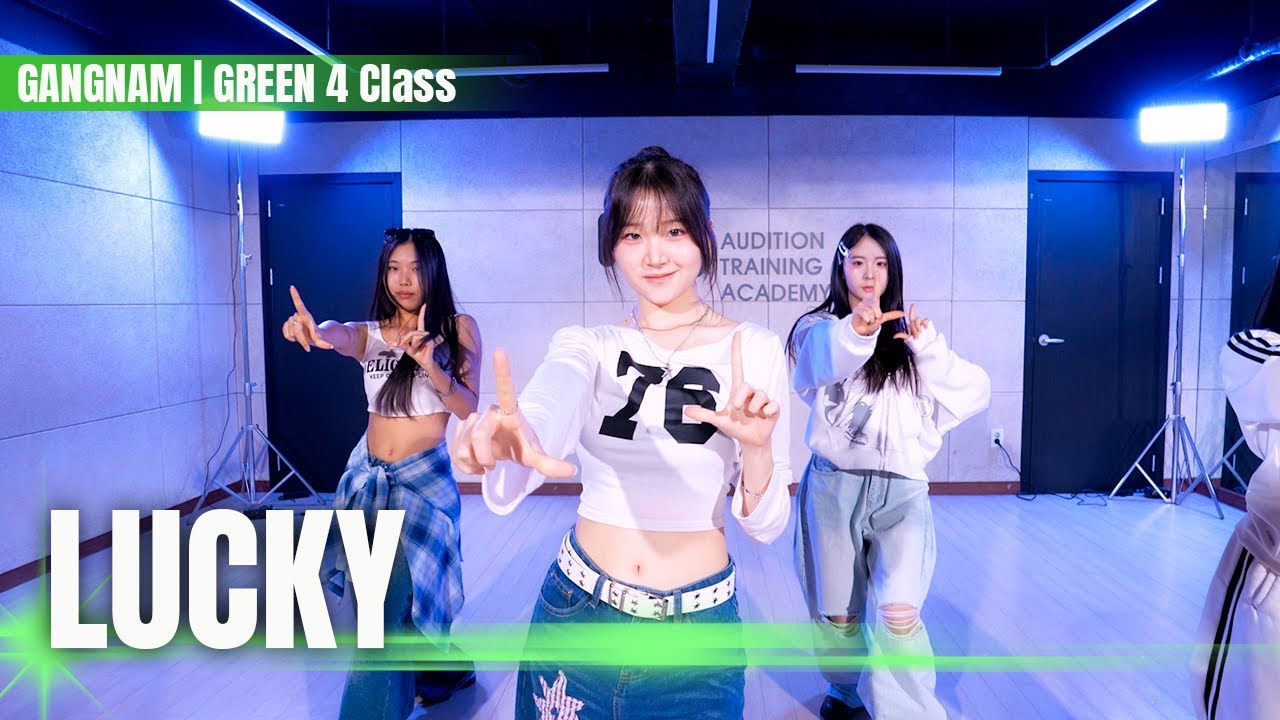 [KPOP DANCE COVER] Kiss of Life(키스오브라이프) - LUCKY | 뮤닥터 아카데미 강남점 초급반 (Green Class) | 아이돌 연습생 트레이닝