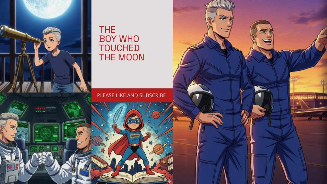 The Boy Who Touched the Moon 🌌 | Storytime for Children