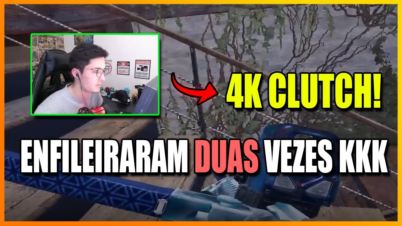 O BERSA GANHOU UM 4K CLUTCH BEM INUSITADO - R6 CLIPS