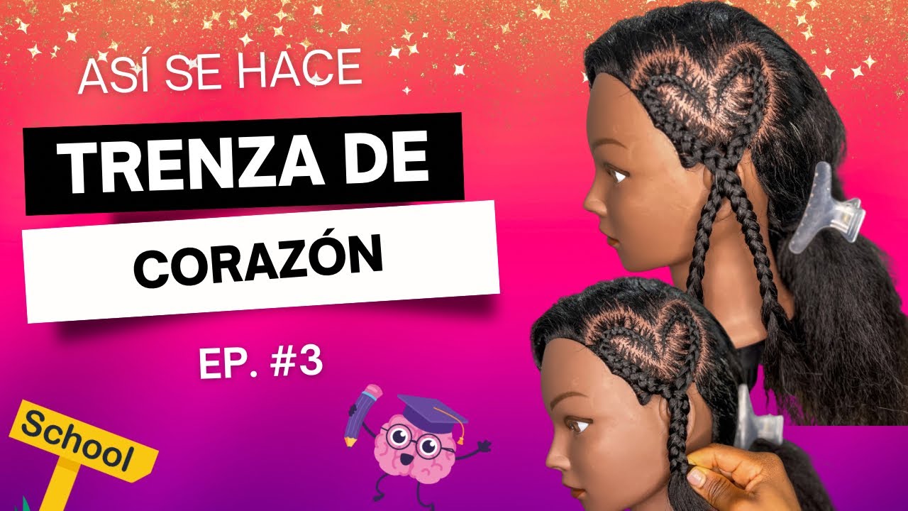 Cómo hacer trenza en forma de corazón 😻 | EP. 03