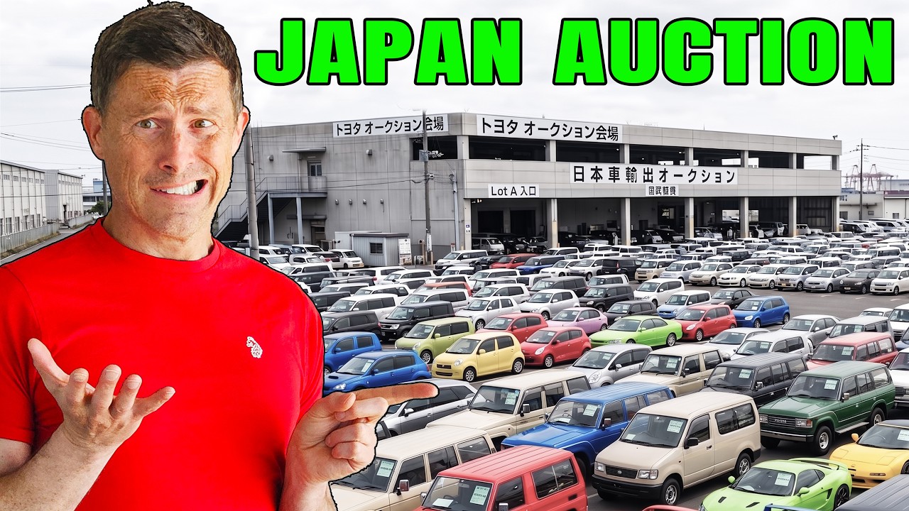 I Bought a Land Cruiser at Auction IN Japan!