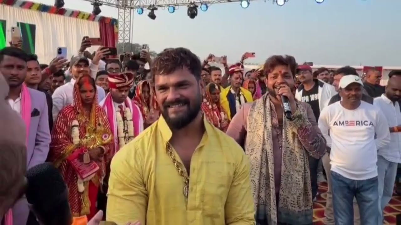 खेसारी लाल यादव और अंकुश राजा ऐसा गाना गए की सबका आँख भर गया | Khesari Lal Yadav | Ankush Raja 