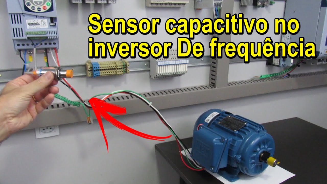 Sensor capacitivo no inversor De frequência