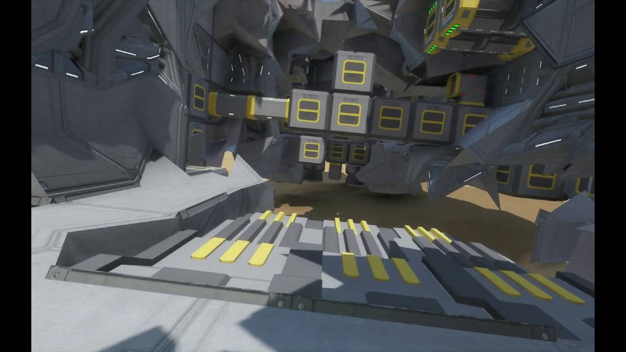 Space Engineers Star Wars Role play Part 1/3 | The Crash