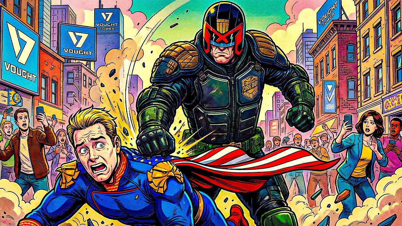 What If Judge Dredd Entered The Boys Universe?