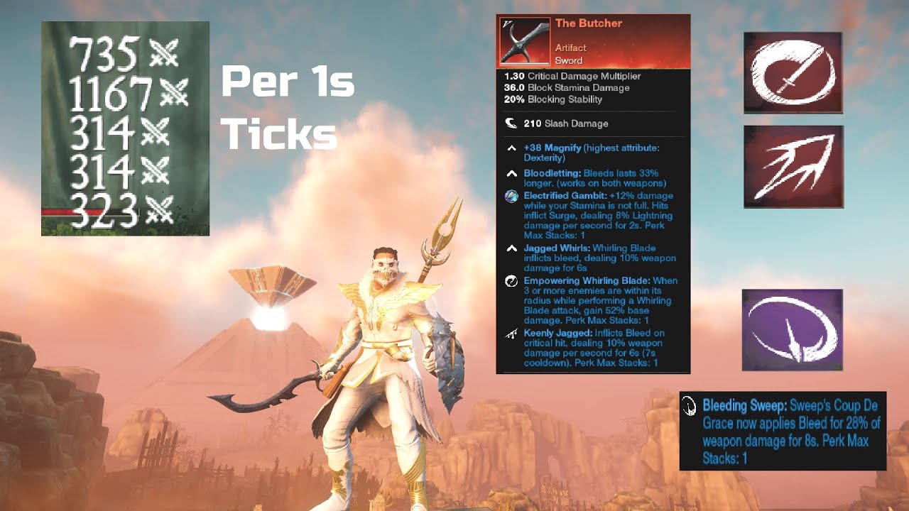 THE BUTCHER BLEED BUILD | Butchering players in OPR with SNS/Spear 🔪🩸
