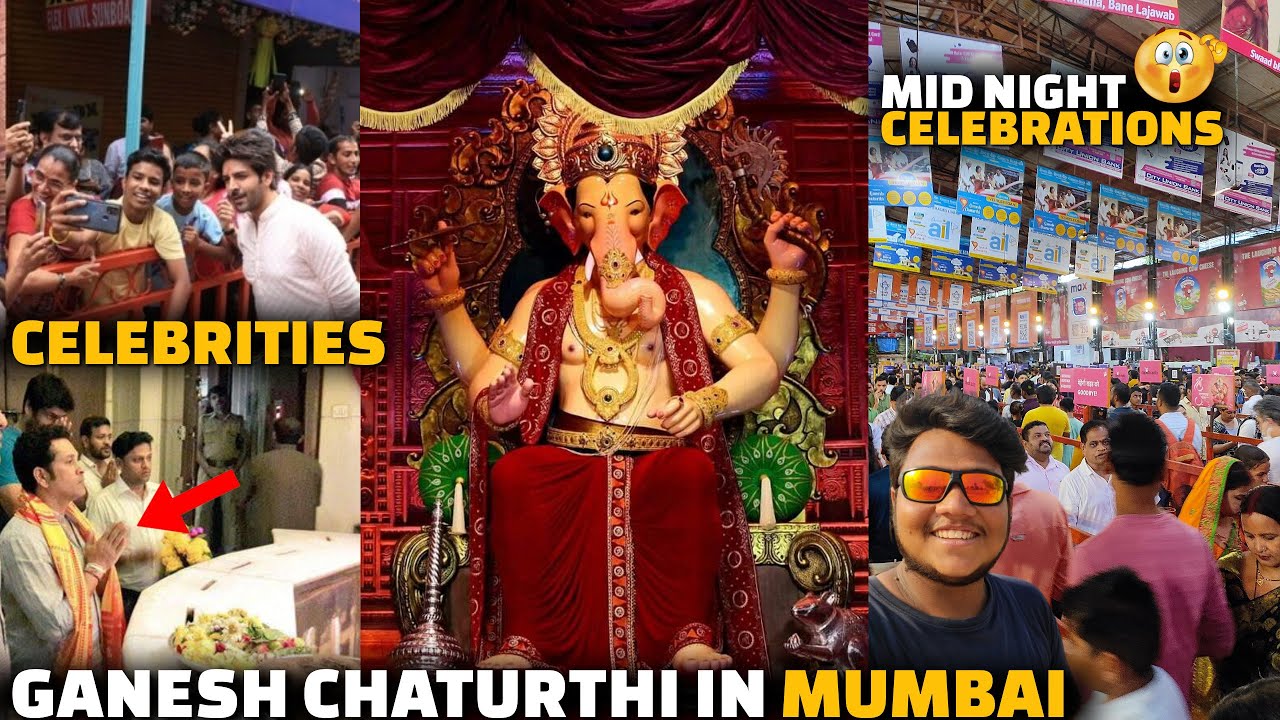 Marana mass 🔥 Mumbai Ganesh Chaturthi celebration 2022 | Sachin's favorite Ganapati