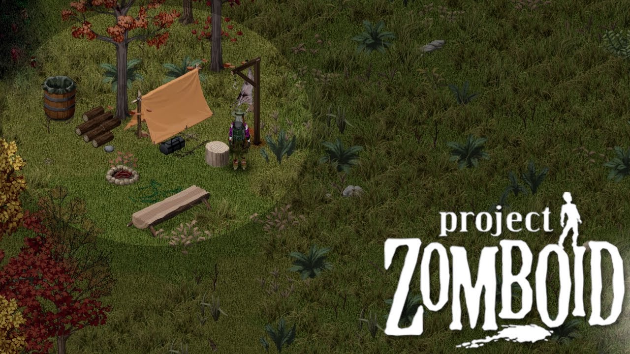 Building a Hunting Camp that Led to a Successful Deer Hunt in Project Zomboid