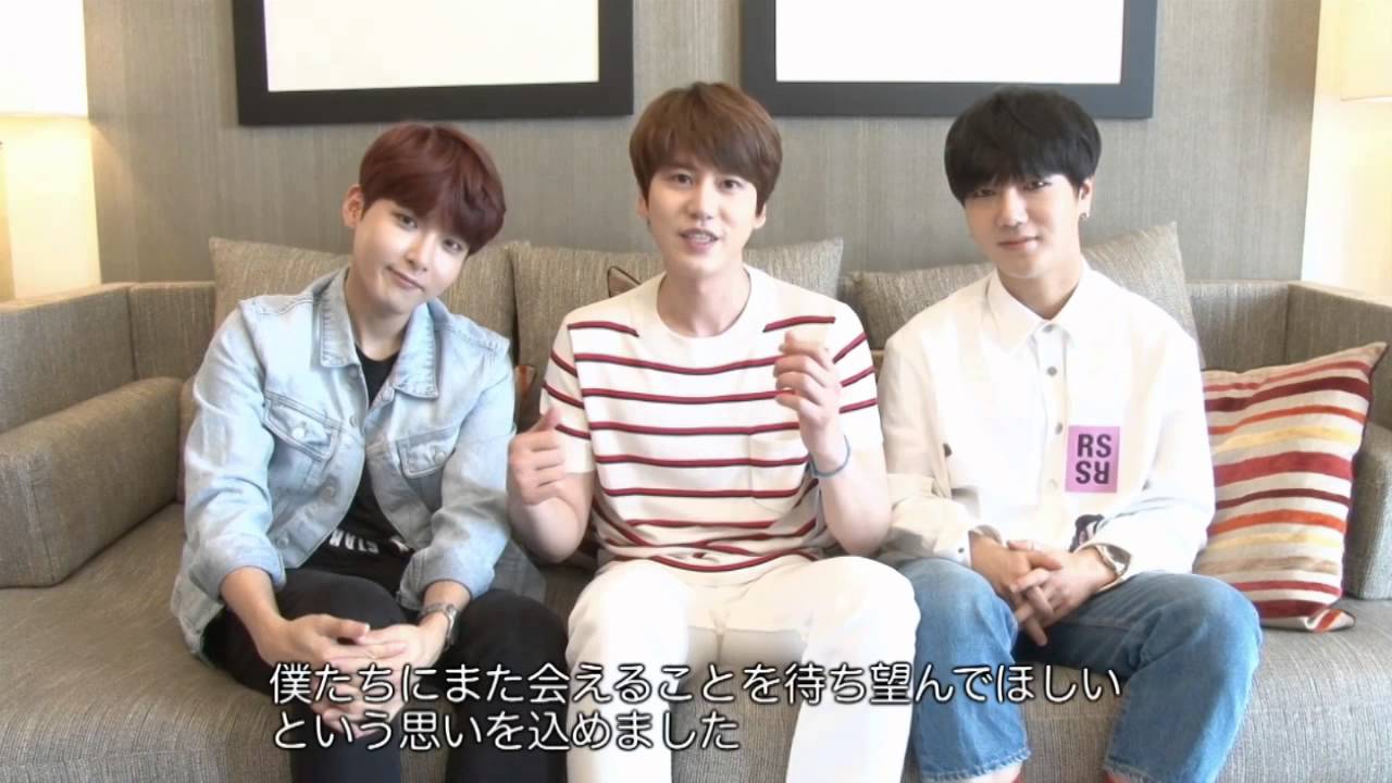 SUPER JUNIOR-K.R.Y.／New Single『JOIN HANDS』メッセージ(2)