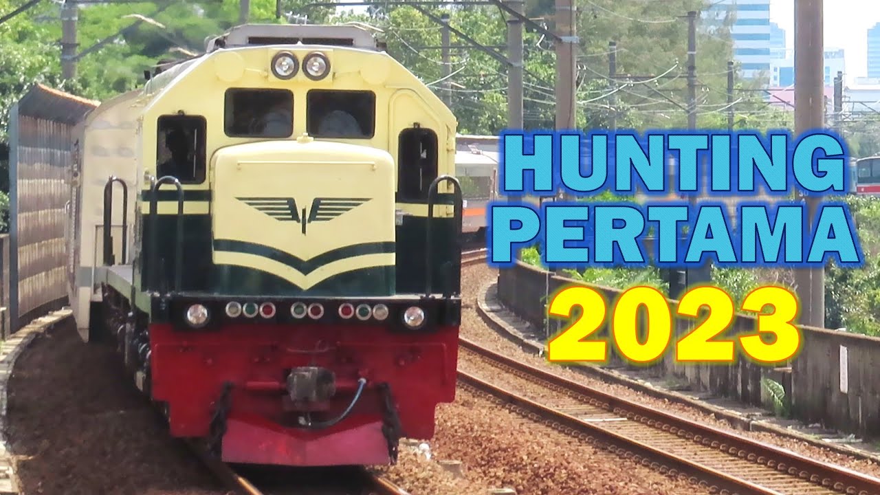Kompilasi Kereta Api Awal Tahun 2023