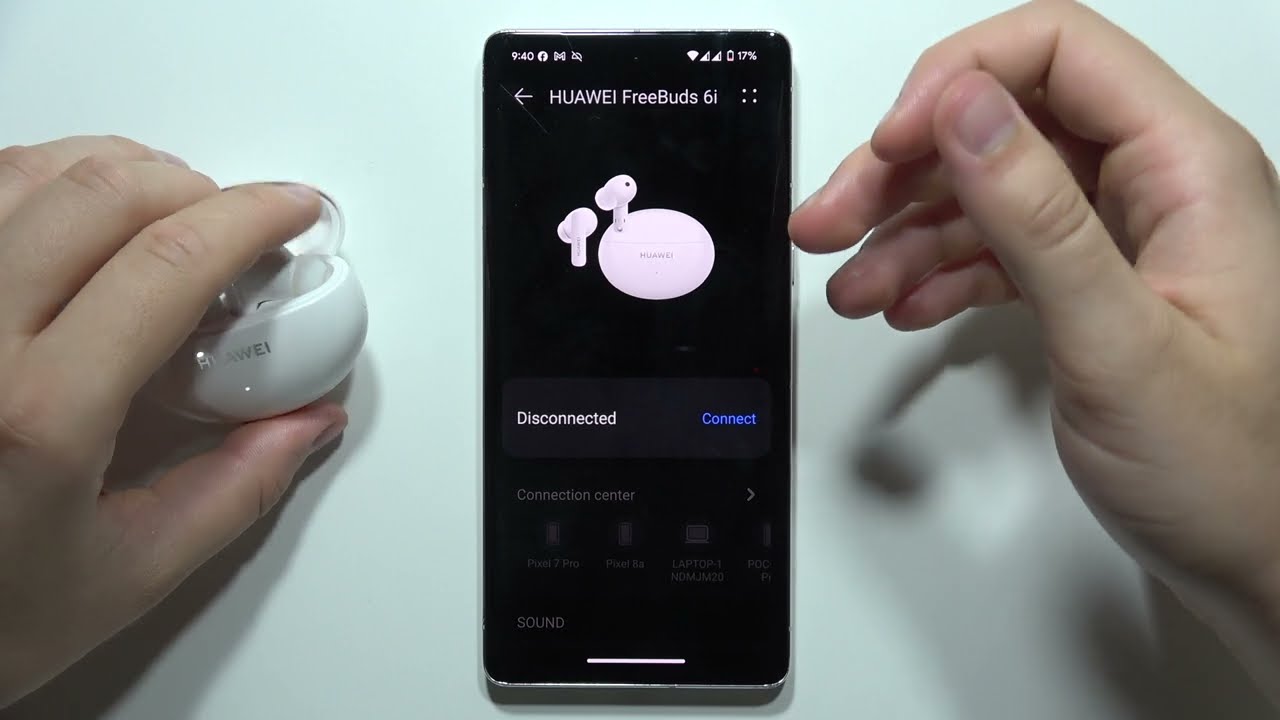 HUAWEI FreeBuds 6i: как сделать полный сброс настроек