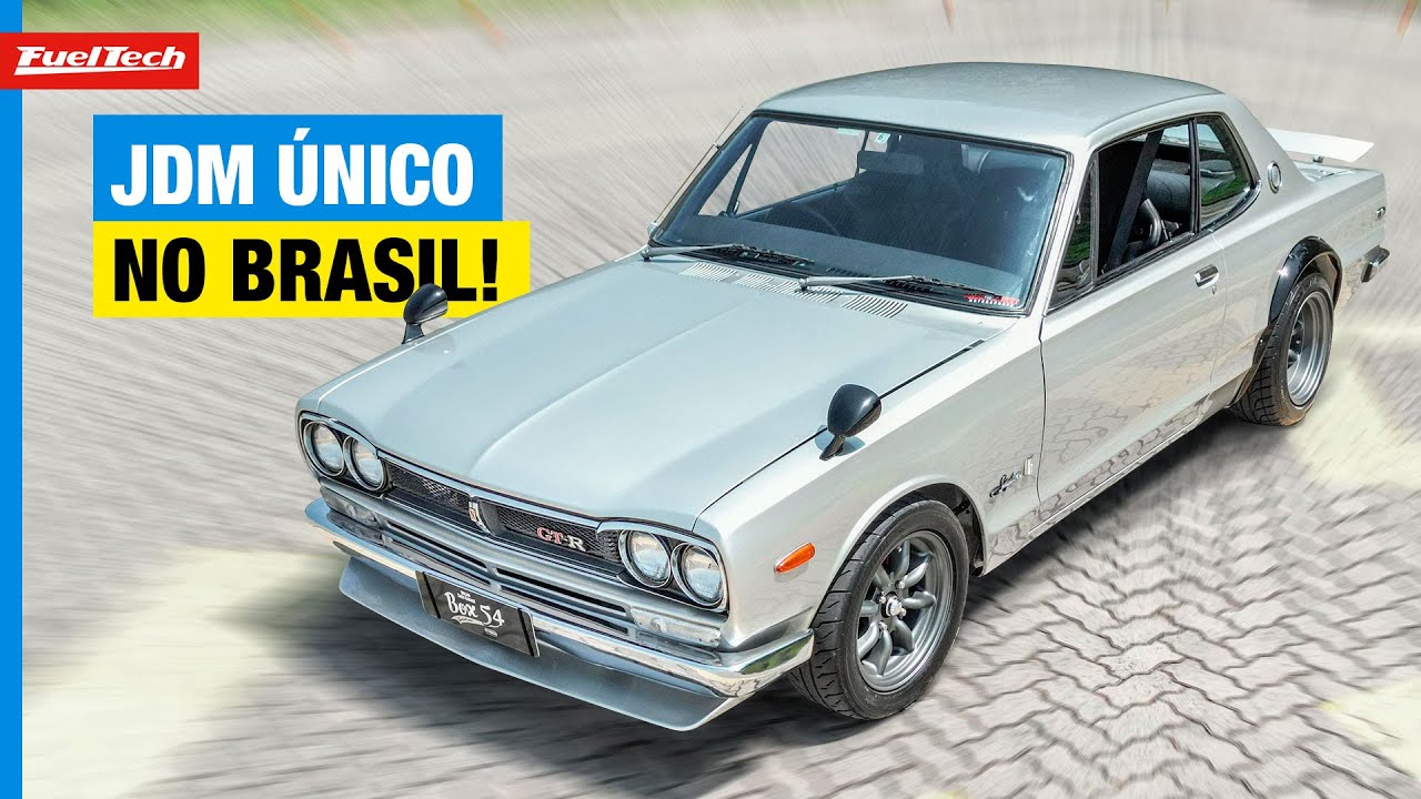 Nissan 2000 GT veio do Japão com bodykit de GT-R e ganhou FuelTech no motor aspirado!
