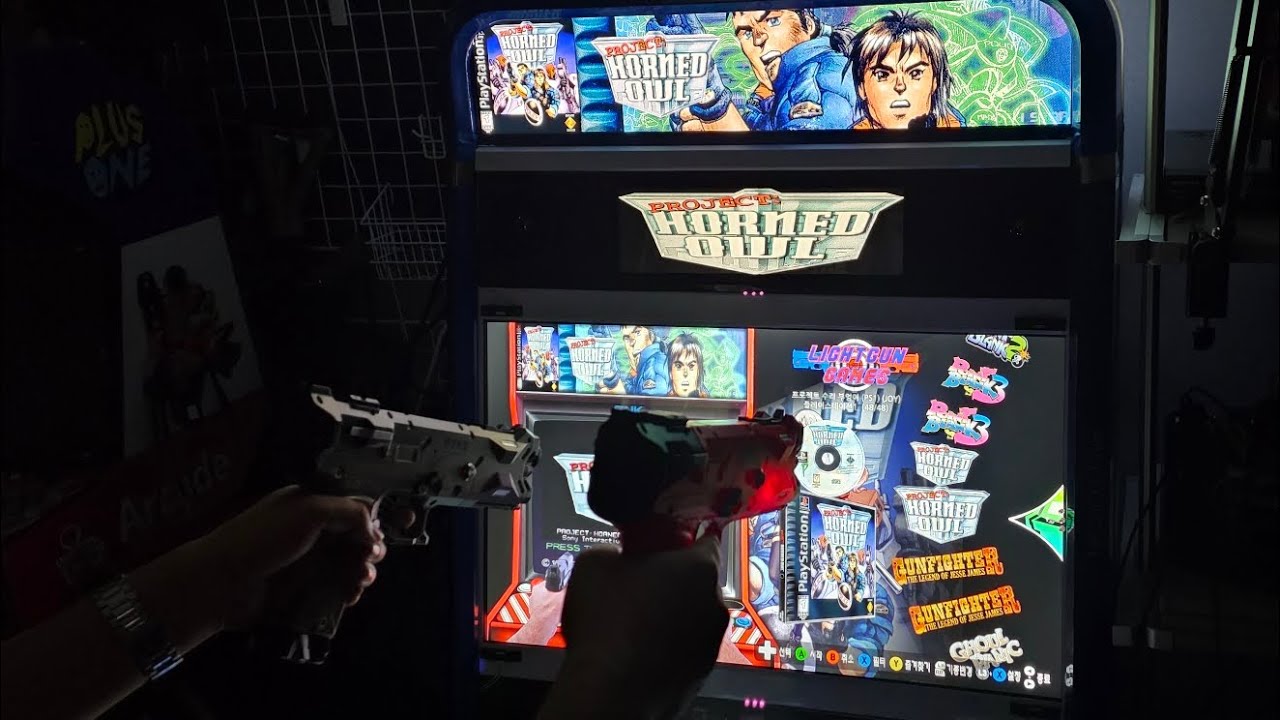 GUN4IR wireless lightgun | 2 player test2 (Playstation 1, Playstation 2)