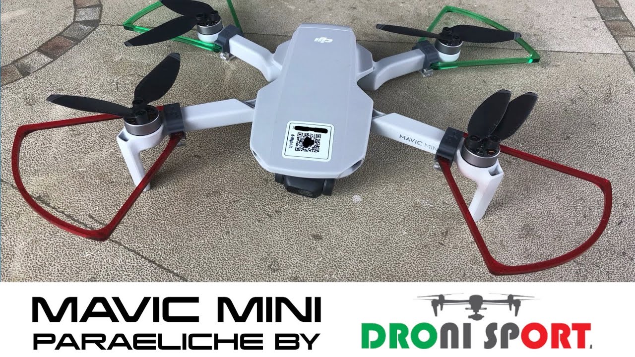 I PARAELICHE PERFETTI PER IL MAVIC MINI BY DRONISPORT