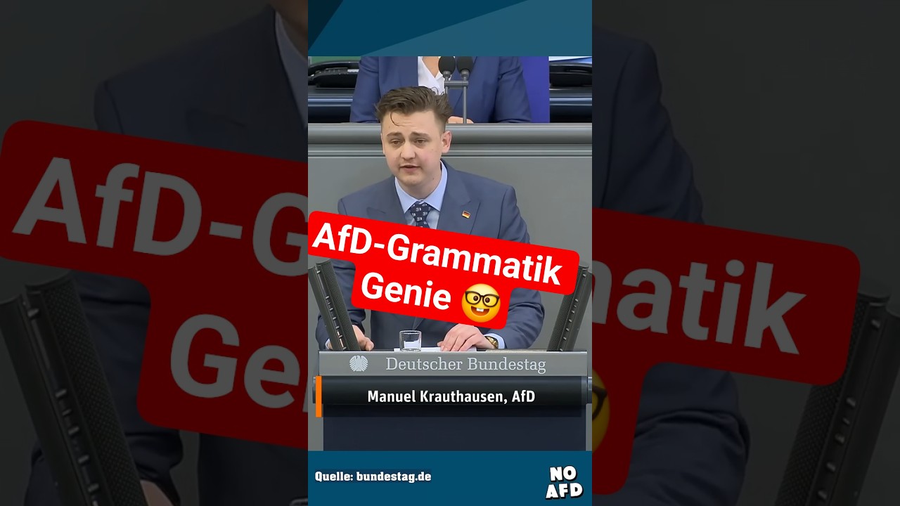 Hier redet die Zukunft der AfD 🤦&zwj;♂️