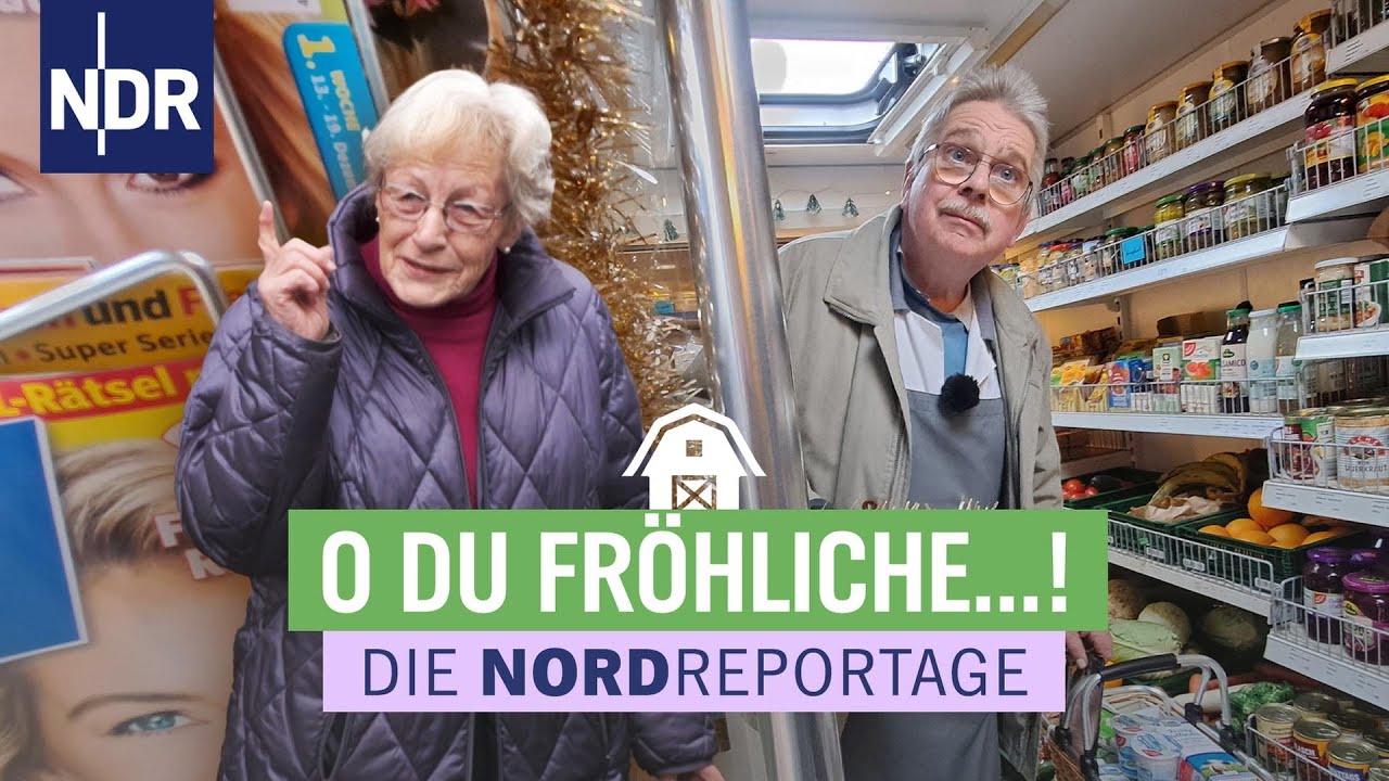 Oma Dorothee kauft wieder ein: Advent beim rollenden Supermarkt | Die Nordreportage | NDR