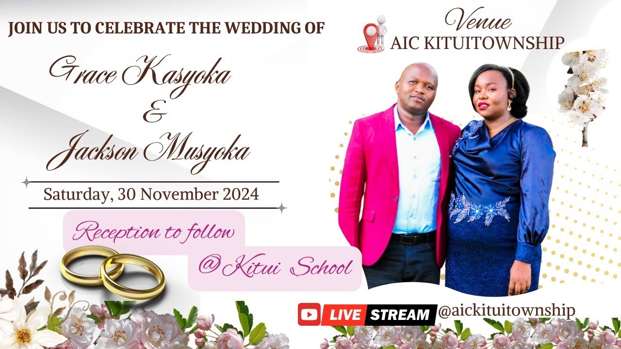 Grace Weds Jackson | AIC Kitui Township | 30 November, 2024