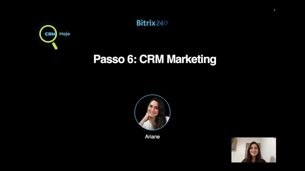Webinar Bitrix24: CRM Marketing [Base de clientes, E-mail marketing e Publicidade]