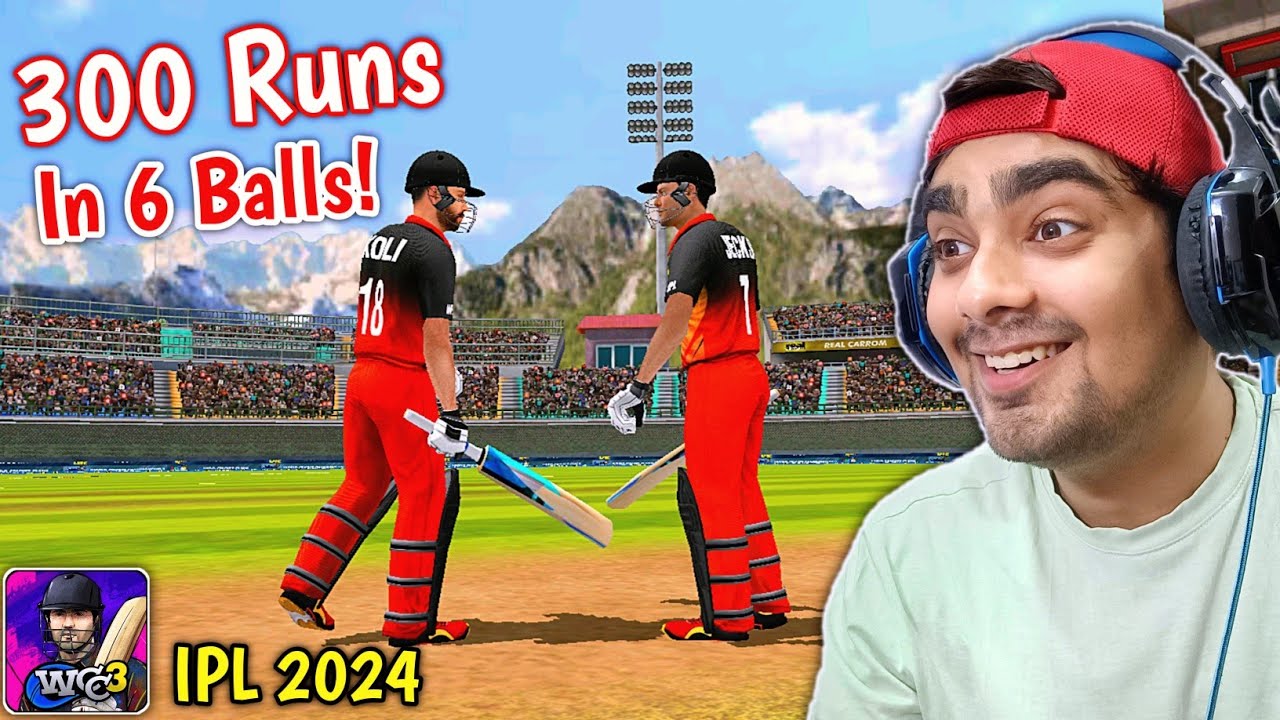 RECORD! RCB 300 Runs In 6 BALLS Vs PBKS WCC3 IPL 2024