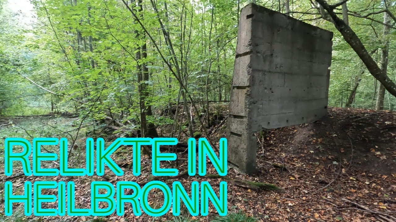 Wehrmacht Schießbahn Heilbronn Relikte