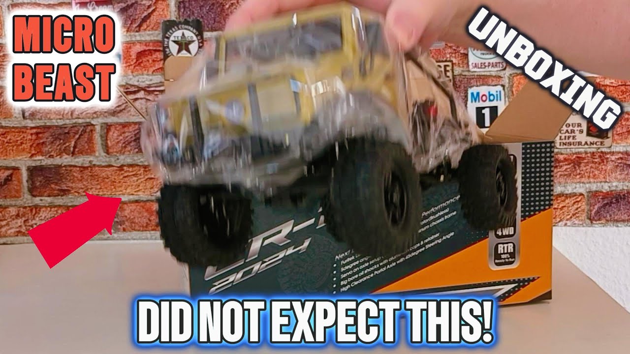 Tiny but High-Tech: CR-18P 2024 T-Hunter Brushless 1/18 Unboxing #new #rc