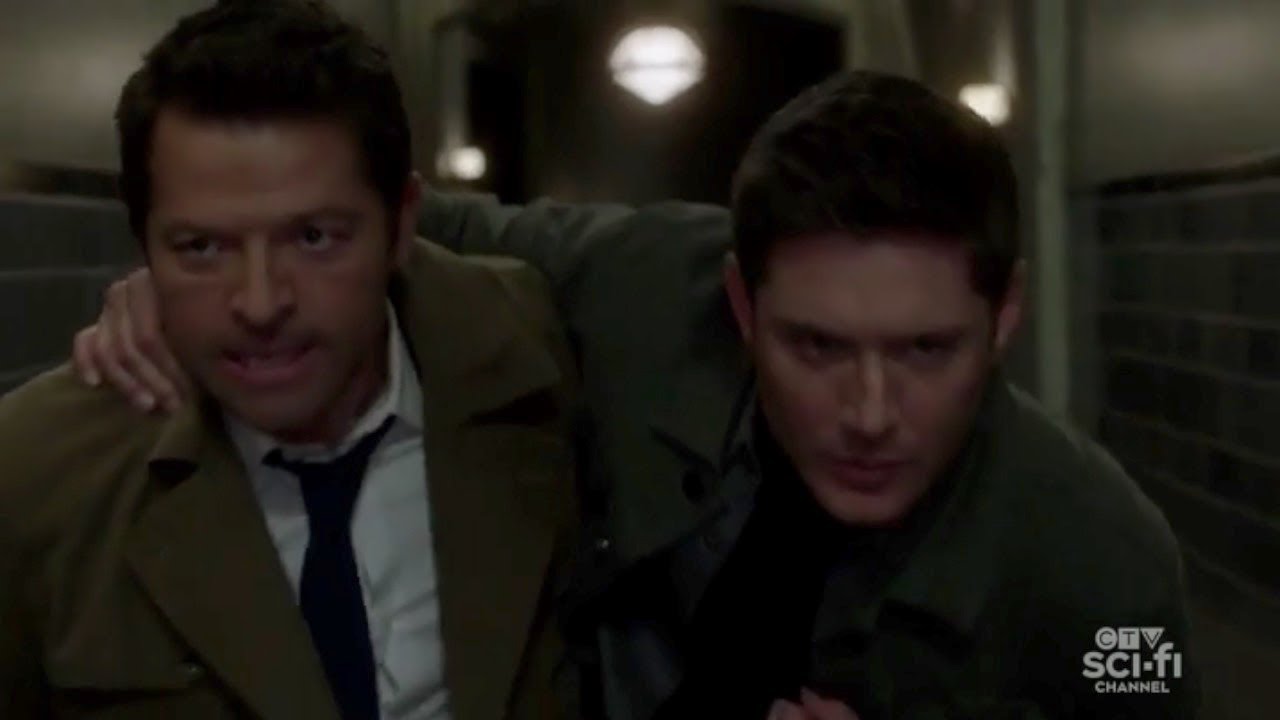 Supernatural - Death Hunts Down Cass & Dean At the Bunker 15x18